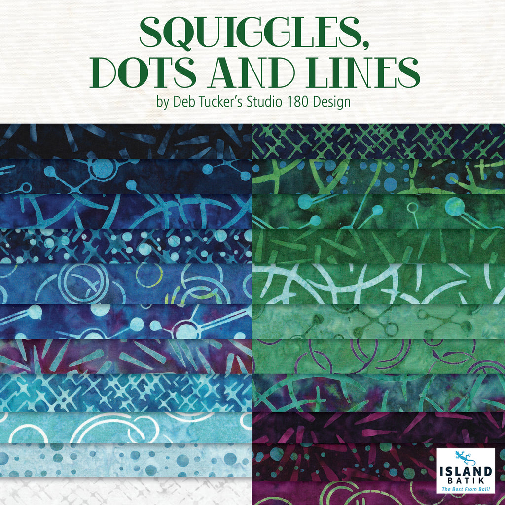Squiggles, Dots and Lines Fabric Bundle