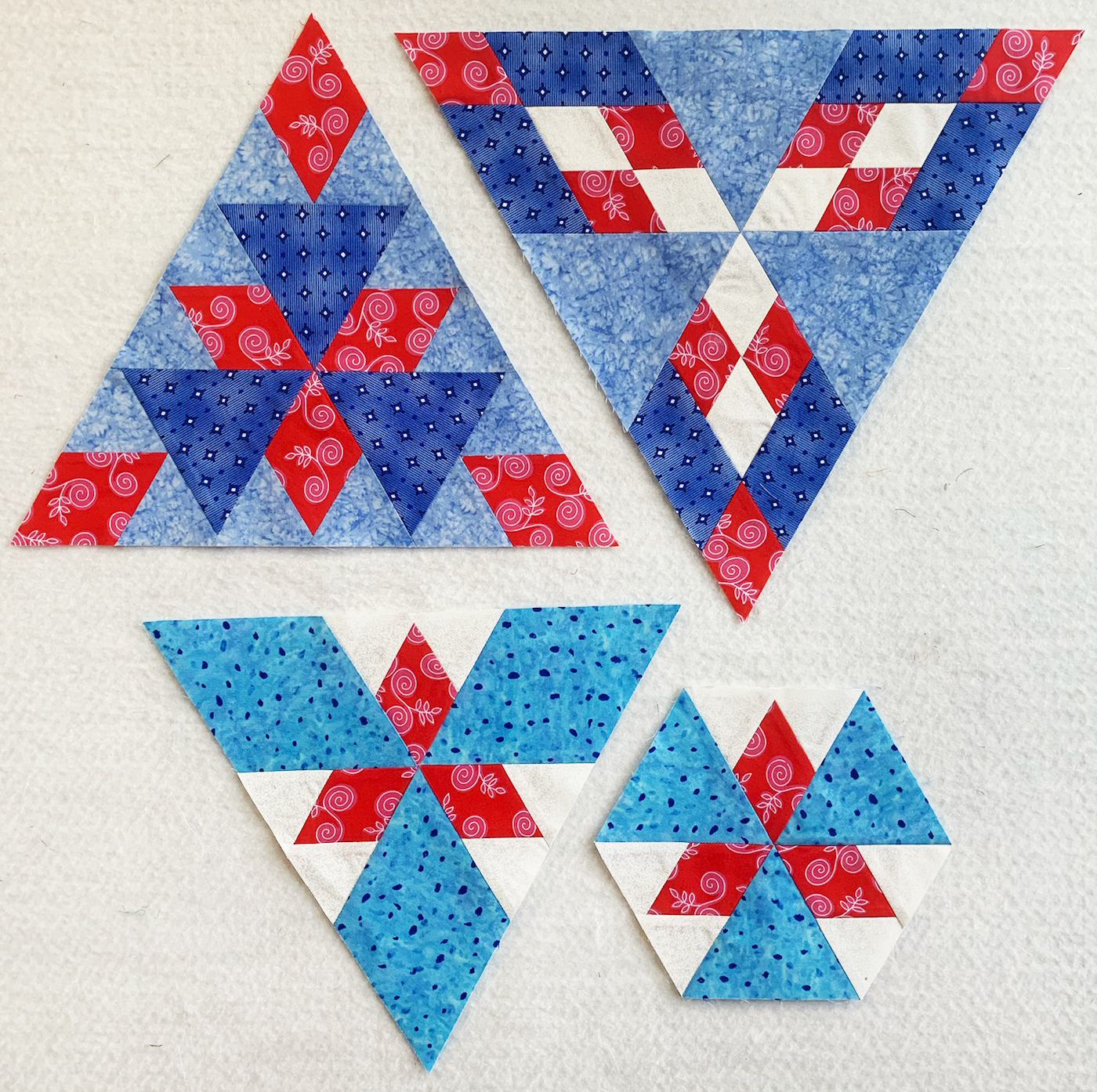 Dee's Saturday Sampler – Using Quilters Select's New 60 Degree Triangle &  Half Square Combo Rulers 
